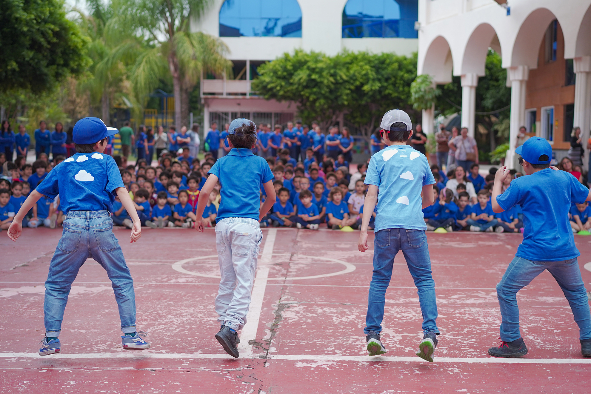 Niños en actividades, Escuela Maxei Querétaro